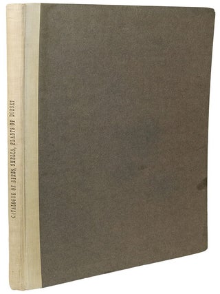 Catalogues of the birds, shells, and some of the more rare plants, of Dorsetshire. From the new and enlarged edition of Mr. Hutchins’s history of that county ... With additions; and a brief memoir of the author