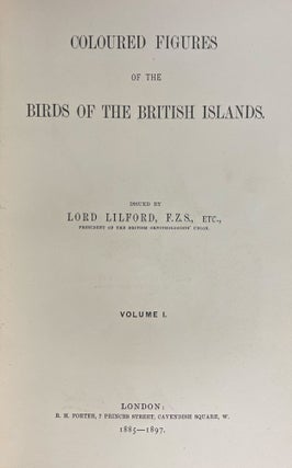 Coloured Figures of the Birds of the British Islands