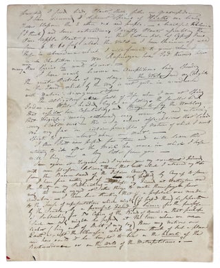 Autograph letter signed "J. J. Audubon" to naturalist Richard Harlan, discussing Audubon's publication of "The Birds of America"